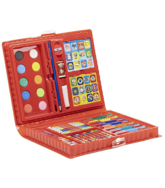 ГОЛЯМ КОМПЛЕКТ ЗА ОЦВЕТЯВАНЕ В КУТИЯ PAW PATROL ЧЕРВЕН